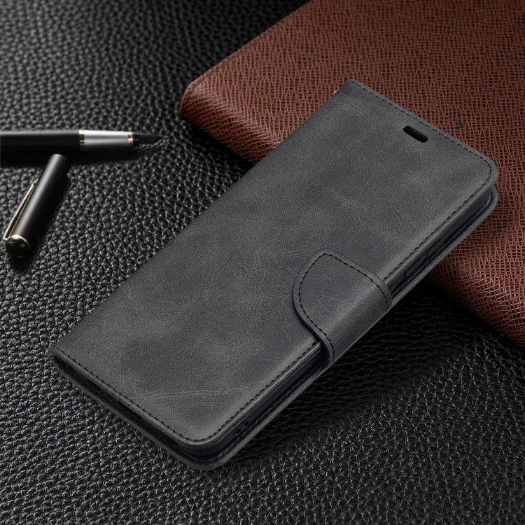 For Samsung Galaxy A02s (EU Version) Retro Lambskin Texture Pure Color Horizontal Flip PU Leather Case with Holder & Card Slots & Wallet & Lanyard