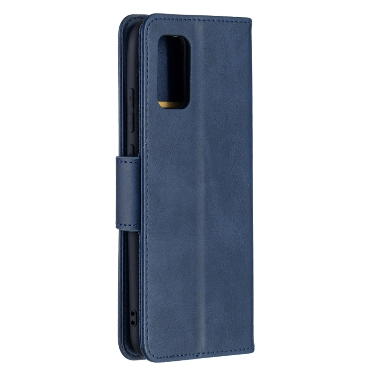 For Samsung Galaxy A02s (EU Version) Retro Lambskin Texture Pure Color Horizontal Flip PU Leather Case with Holder & Card Slots & Wallet & Lanyard