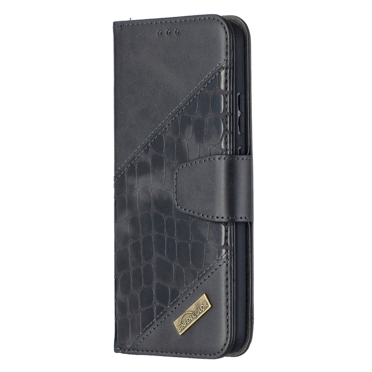For Nokia 5.4 Matching Color Crocodile Texture Horizontal Flip PU Leather Case with Wallet & Holder & Card Slots