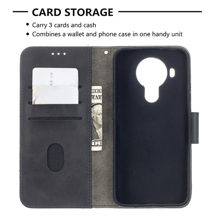 For Nokia 5.4 Matching Color Crocodile Texture Horizontal Flip PU Leather Case with Wallet & Holder & Card Slots