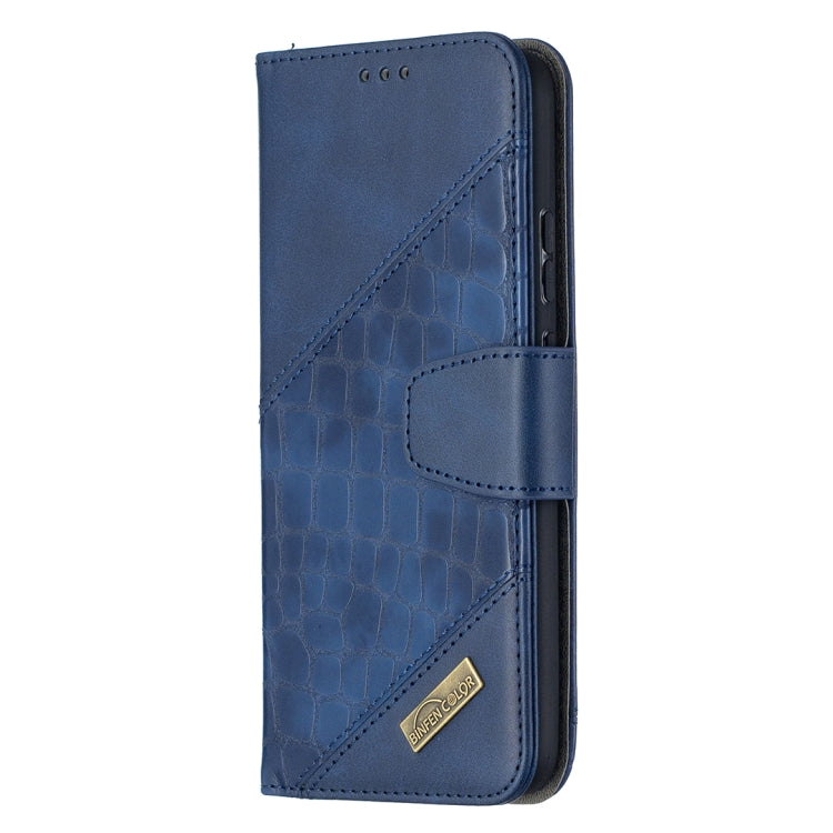 For Nokia 5.4 Matching Color Crocodile Texture Horizontal Flip PU Leather Case with Wallet & Holder & Card Slots