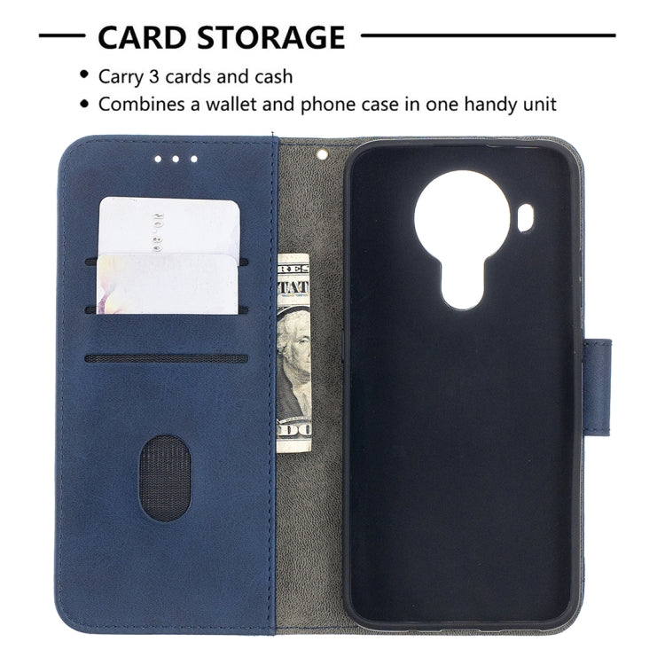 For Nokia 5.4 Matching Color Crocodile Texture Horizontal Flip PU Leather Case with Wallet & Holder & Card Slots