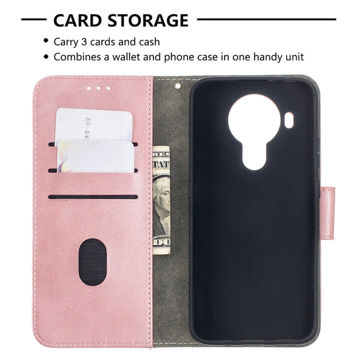 For Nokia 5.4 Matching Color Crocodile Texture Horizontal Flip PU Leather Case with Wallet & Holder & Card Slots