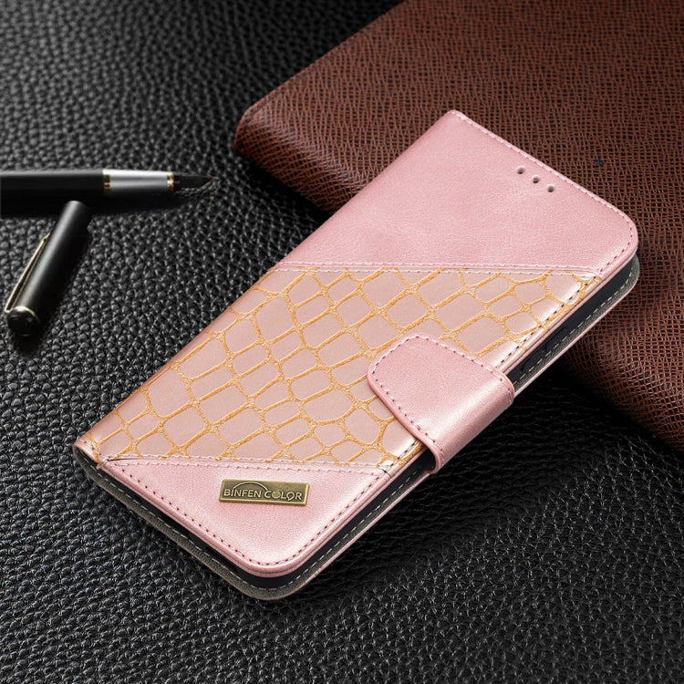 For Nokia 5.4 Matching Color Crocodile Texture Horizontal Flip PU Leather Case with Wallet & Holder & Card Slots