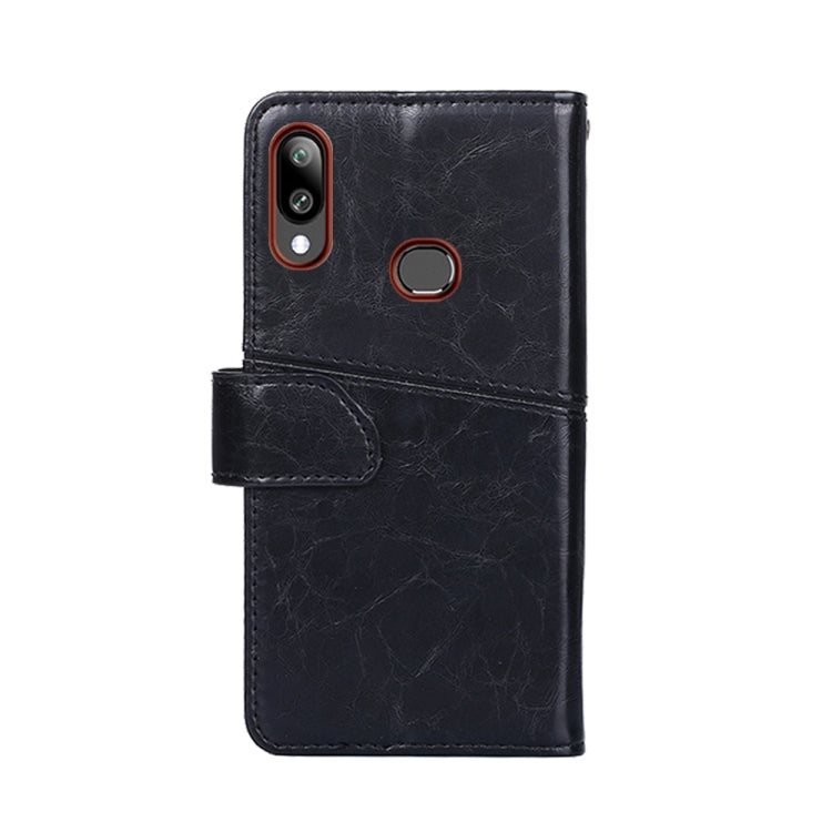 For Samsung Galaxy A10s Geometric Stitching Horizontal Flip TPU + PU Leather Case with Holder & Card Slots & Wallet