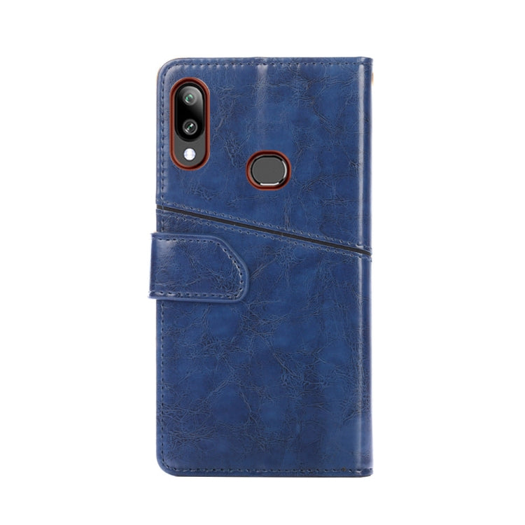 For Samsung Galaxy A10s Geometric Stitching Horizontal Flip TPU + PU Leather Case with Holder & Card Slots & Wallet