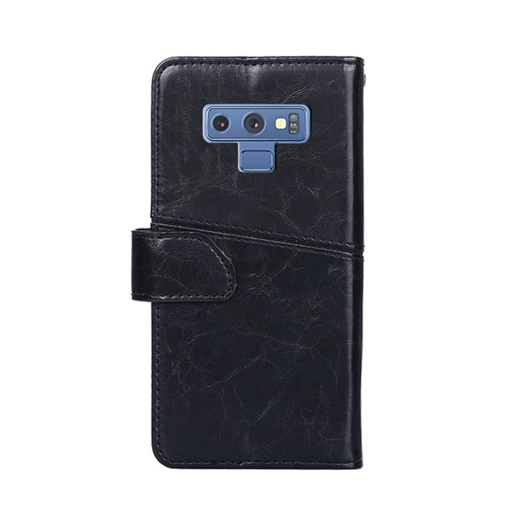 For Samsung Galaxy Note9 Geometric Stitching Horizontal Flip TPU + PU Leather Case with Holder & Card Slots & Wallet