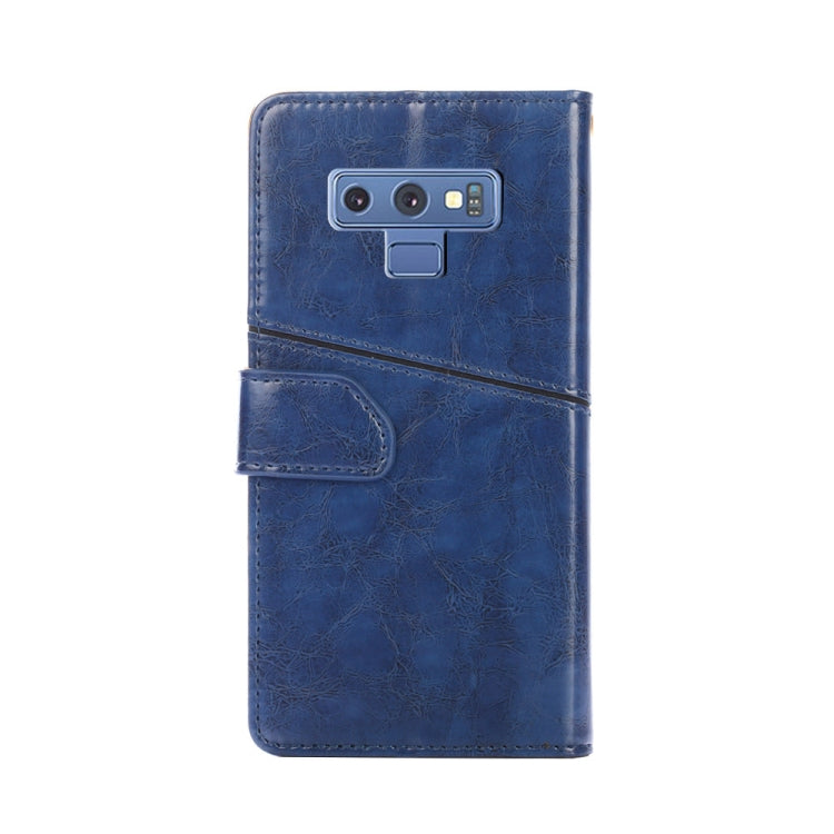 For Samsung Galaxy Note9 Geometric Stitching Horizontal Flip TPU + PU Leather Case with Holder & Card Slots & Wallet
