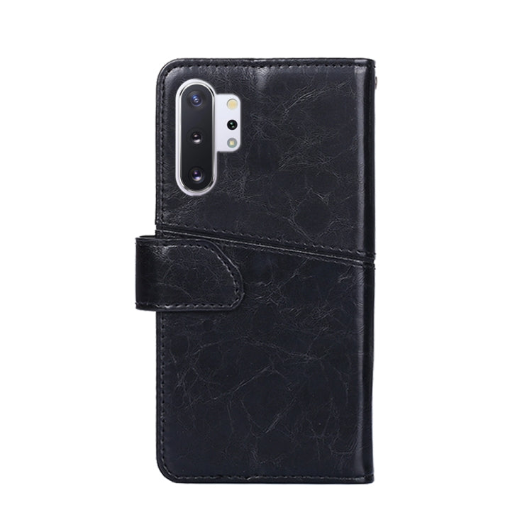 For Samsung Galaxy Note10 Geometric Stitching Horizontal Flip TPU + PU Leather Case with Holder & Card Slots & Wallet