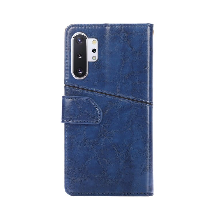 For Samsung Galaxy Note10 Geometric Stitching Horizontal Flip TPU + PU Leather Case with Holder & Card Slots & Wallet