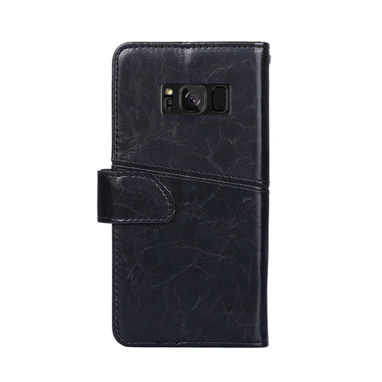For Samsung Galaxy S8 Geometric Stitching Horizontal Flip TPU + PU Leather Case with Holder & Card Slots & Wallet