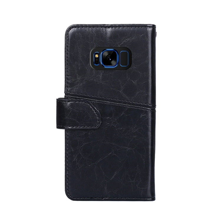 For Samsung Galaxy S8+ Geometric Stitching Horizontal Flip TPU + PU Leather Case with Holder & Card Slots & Wallet