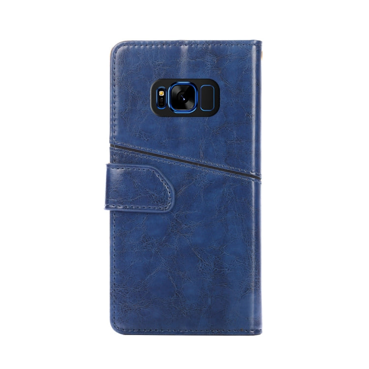 For Samsung Galaxy S8+ Geometric Stitching Horizontal Flip TPU + PU Leather Case with Holder & Card Slots & Wallet