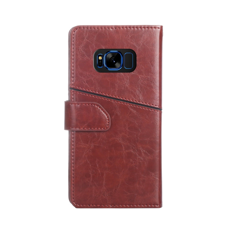 For Samsung Galaxy S8+ Geometric Stitching Horizontal Flip TPU + PU Leather Case with Holder & Card Slots & Wallet