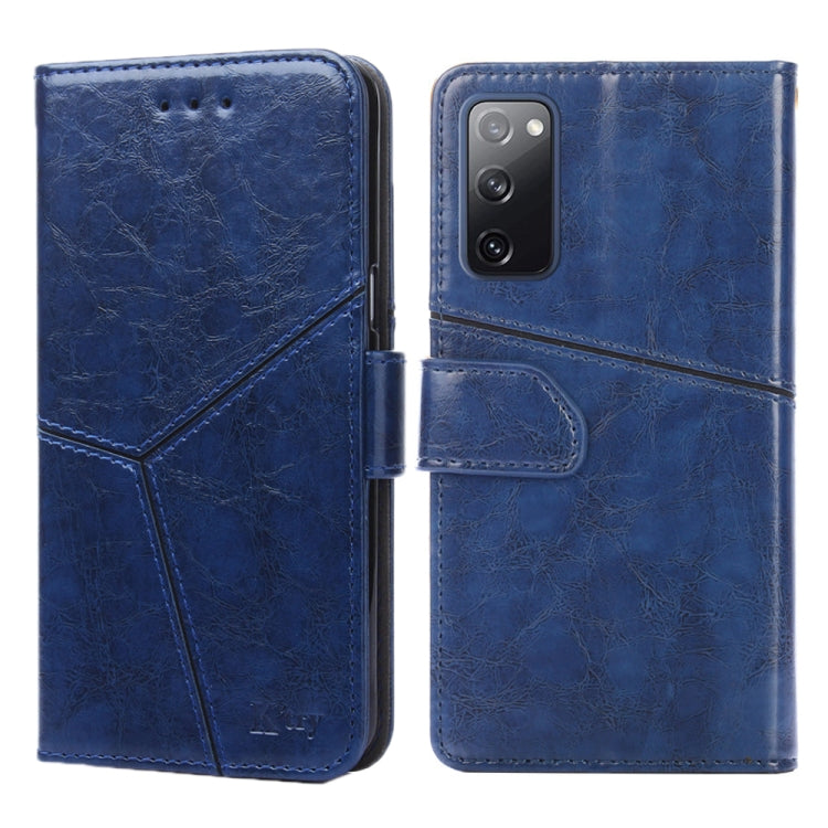 For Samsung Galaxy S20 Geometric Stitching Horizontal Flip TPU + PU Leather Case with Holder & Card Slots & Wallet