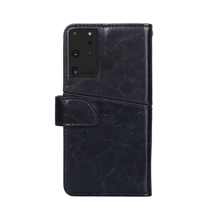 For Samsung Galaxy S21 Ultra 5G Geometric Stitching Horizontal Flip TPU + PU Leather Case with Holder & Card Slots & Wallet
