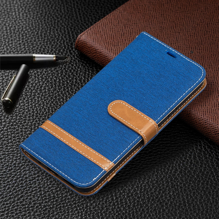 For Nokia 5.4 Color Matching Denim Texture Horizontal Flip Leather Case with Holder & Card Slots & Wallet & Lanyard