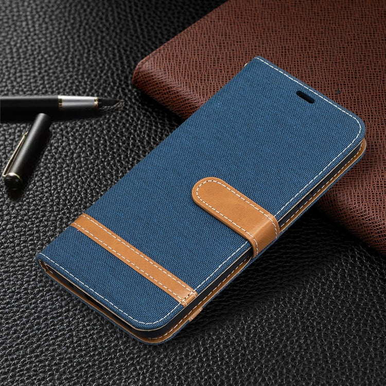 For Nokia 5.4 Color Matching Denim Texture Horizontal Flip Leather Case with Holder & Card Slots & Wallet & Lanyard