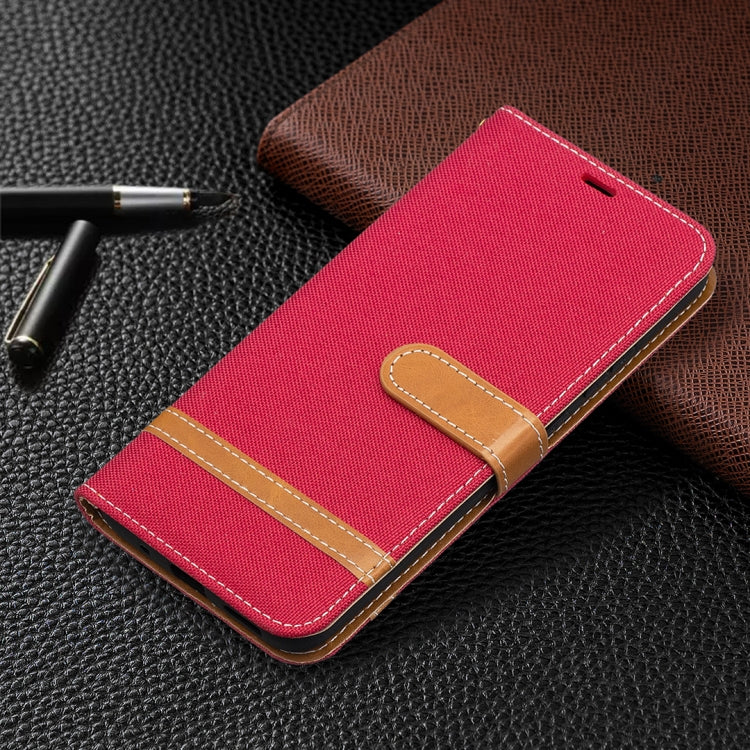 For Nokia 5.4 Color Matching Denim Texture Horizontal Flip Leather Case with Holder & Card Slots & Wallet & Lanyard