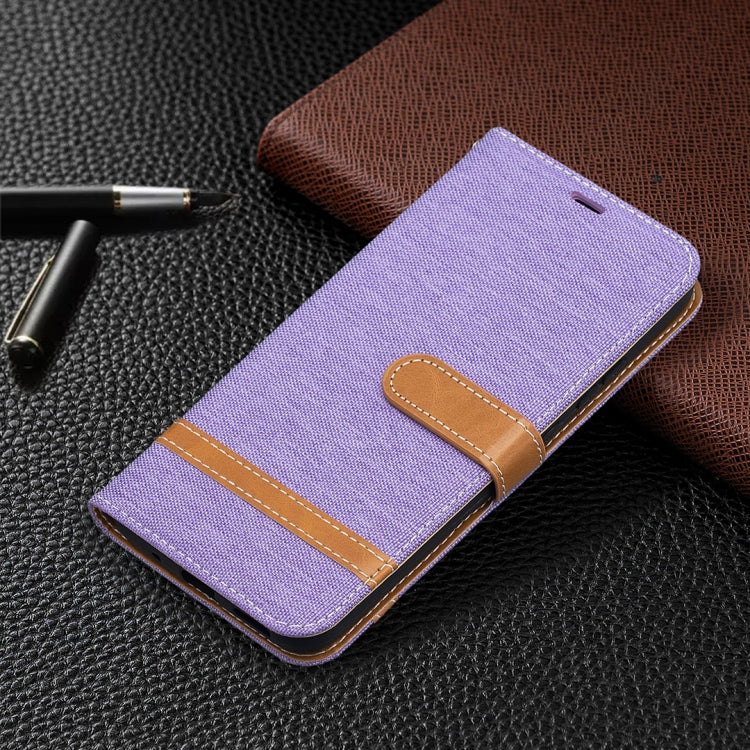 For Nokia 5.4 Color Matching Denim Texture Horizontal Flip Leather Case with Holder & Card Slots & Wallet & Lanyard