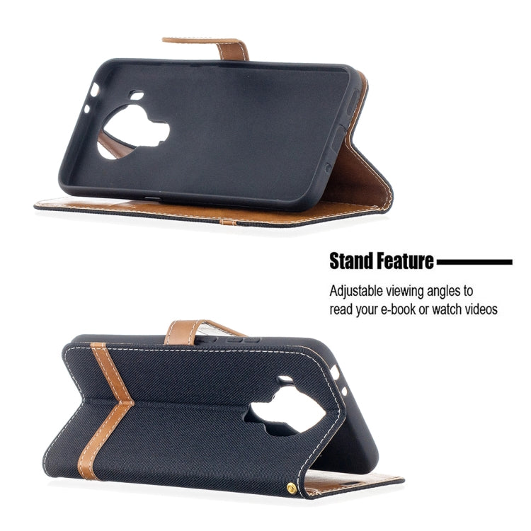 For Nokia 5.4 Color Matching Denim Texture Horizontal Flip Leather Case with Holder & Card Slots & Wallet & Lanyard