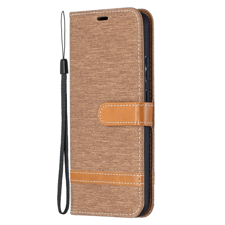 For Nokia 5.4 Color Matching Denim Texture Horizontal Flip Leather Case with Holder & Card Slots & Wallet & Lanyard