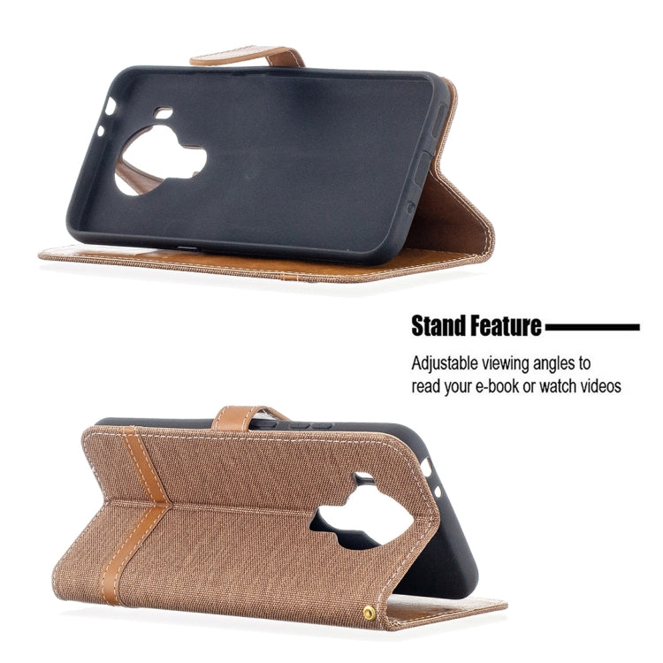 For Nokia 5.4 Color Matching Denim Texture Horizontal Flip Leather Case with Holder & Card Slots & Wallet & Lanyard