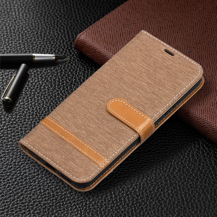 For Nokia 5.4 Color Matching Denim Texture Horizontal Flip Leather Case with Holder & Card Slots & Wallet & Lanyard