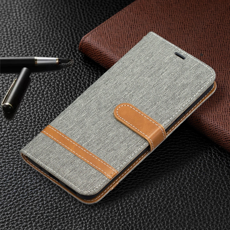 For Nokia 5.4 Color Matching Denim Texture Horizontal Flip Leather Case with Holder & Card Slots & Wallet & Lanyard