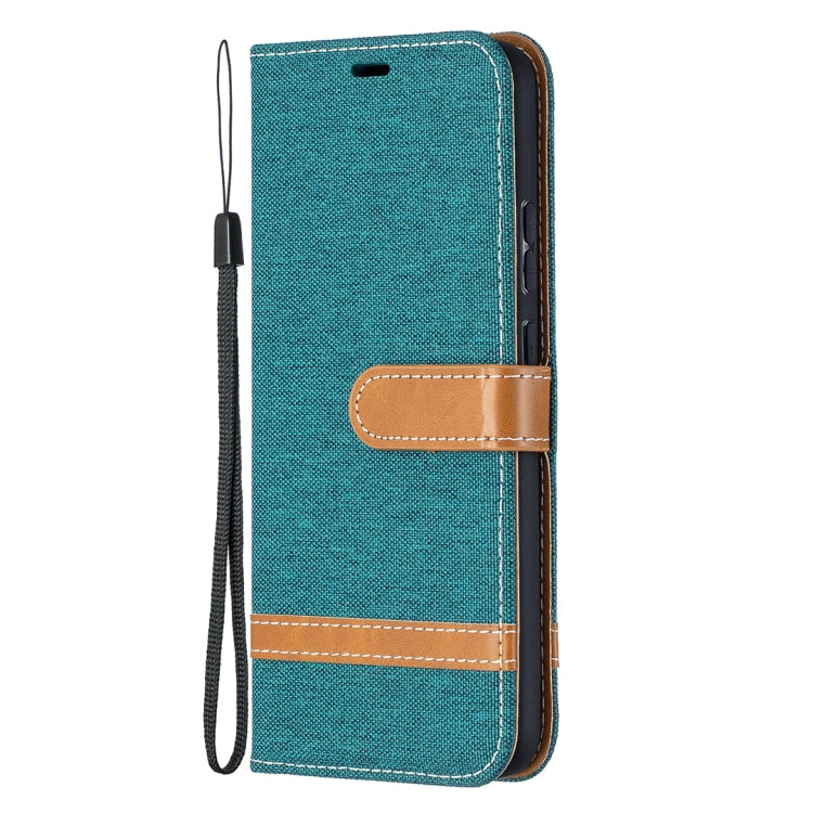 For Nokia 5.4 Color Matching Denim Texture Horizontal Flip Leather Case with Holder & Card Slots & Wallet & Lanyard