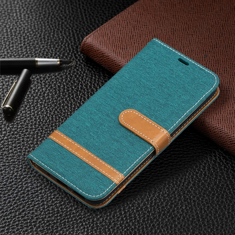 For Nokia 5.4 Color Matching Denim Texture Horizontal Flip Leather Case with Holder & Card Slots & Wallet & Lanyard