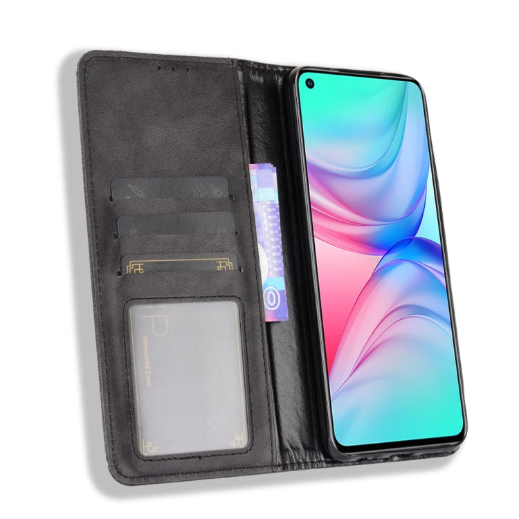 For Infinix Hot 10 / X682 Magnetic Buckle Retro Crazy Horse Texture Horizontal Flip Leather Case with Holder & Card Slots & Photo Frame