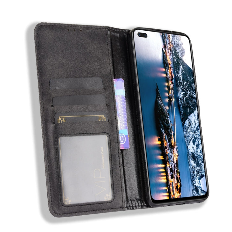 For Infinix Note 8 / X692 Magnetic Buckle Retro Crazy Horse Texture Horizontal Flip Leather Case with Holder & Card Slots & Photo Frame
