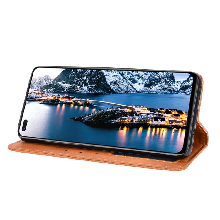 For Infinix Note 8 / X692 Magnetic Buckle Retro Crazy Horse Texture Horizontal Flip Leather Case with Holder & Card Slots & Photo Frame