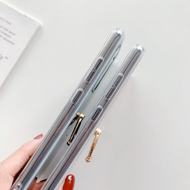 For Samsung Galaxy Note20 Marble Pattern Protective Case with Ring Holder