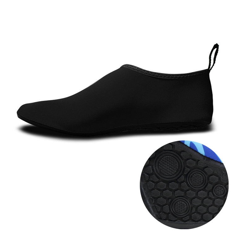 Non-slip Wear-resisting Thick Rubber Sole Diving Shoes and  Socks, One Pair, Size:M