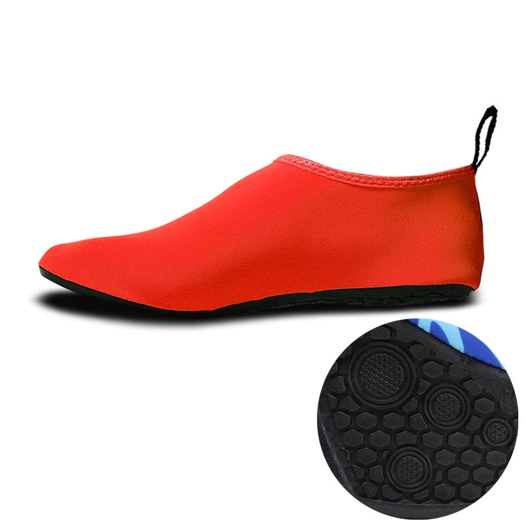 Non-slip Wear-resisting Thick Rubber Sole Diving Shoes and  Socks, One Pair, Size:XXL