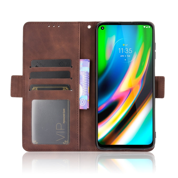 For Motorola Moto G Stylus 2021 Wallet Style Skin Feel Calf Pattern Leather Case with Separate Card Slots