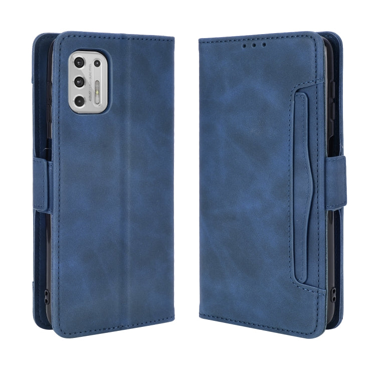 For Motorola Moto G Stylus 2021 Wallet Style Skin Feel Calf Pattern Leather Case with Separate Card Slots