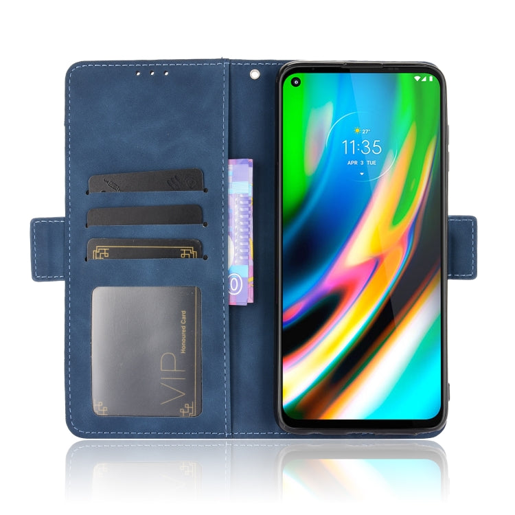 For Motorola Moto G Stylus 2021 Wallet Style Skin Feel Calf Pattern Leather Case with Separate Card Slots
