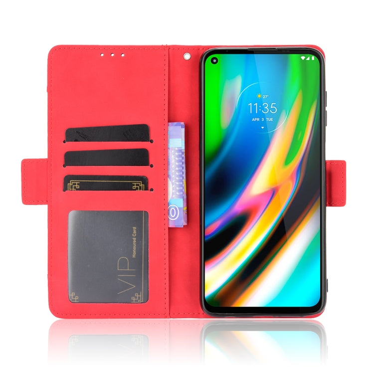 For Motorola Moto G Stylus 2021 Wallet Style Skin Feel Calf Pattern Leather Case with Separate Card Slots