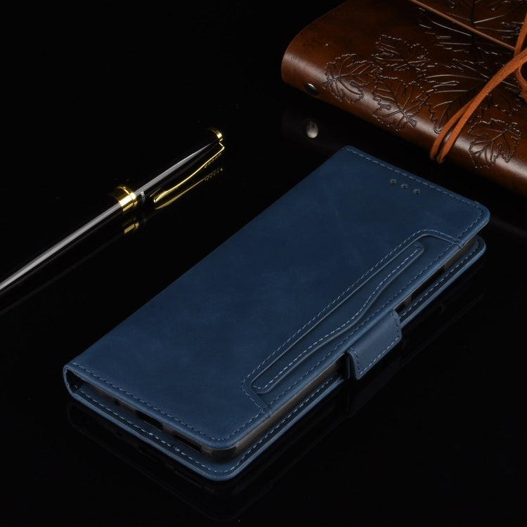 For vivo Y51A 2021 / Y51 2020 (Indian) Wallet Style Skin Feel Calf Pattern Leather Case with Separate Card Slots