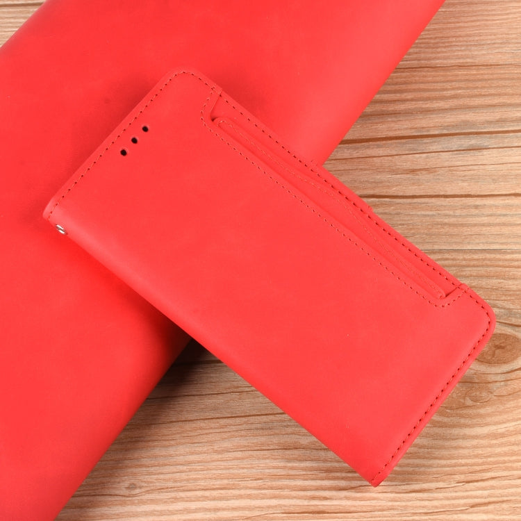 For vivo Y51A 2021 / Y51 2020 (Indian) Wallet Style Skin Feel Calf Pattern Leather Case with Separate Card Slots