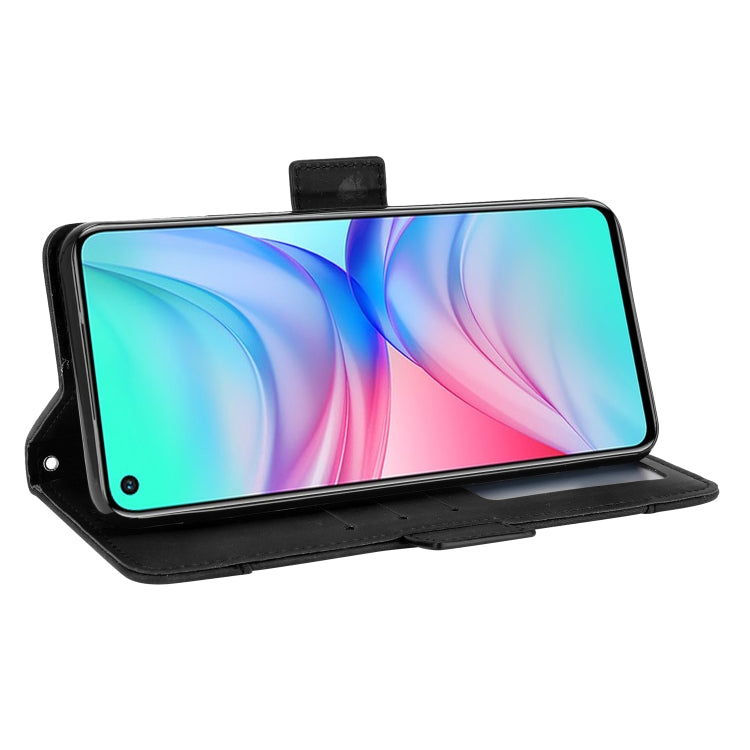 For Infinix Hot 10 / X682 Wallet Style Skin Feel Calf Pattern Leather Case with Separate Card Slots