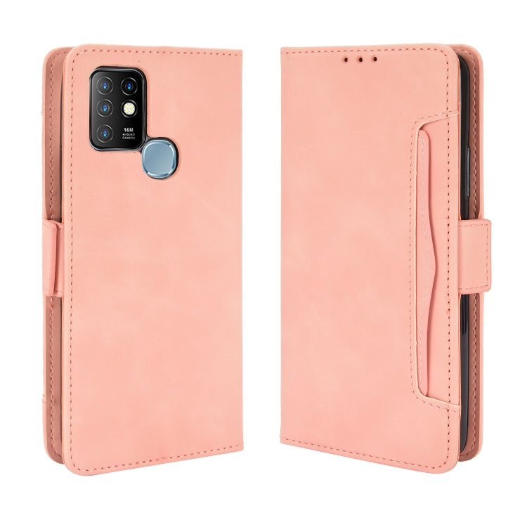For Infinix Hot 10 / X682 Wallet Style Skin Feel Calf Pattern Leather Case with Separate Card Slots