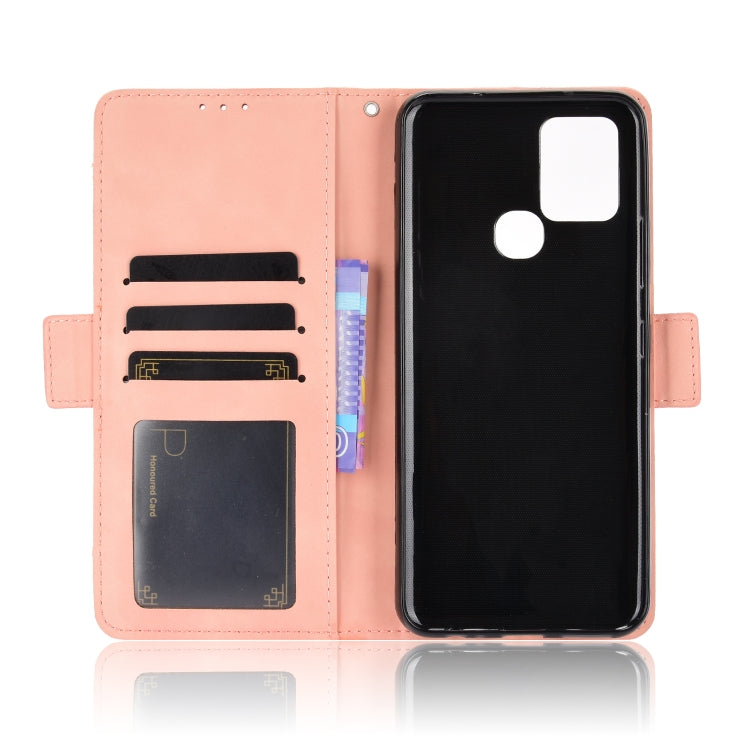 For Infinix Hot 10 / X682 Wallet Style Skin Feel Calf Pattern Leather Case with Separate Card Slots