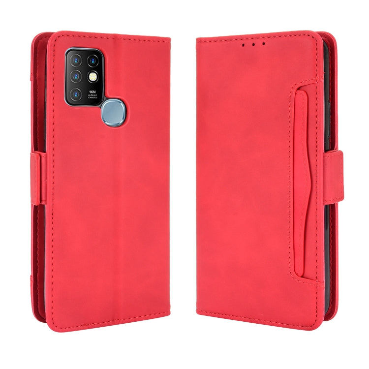 For Infinix Hot 10 / X682 Wallet Style Skin Feel Calf Pattern Leather Case with Separate Card Slots