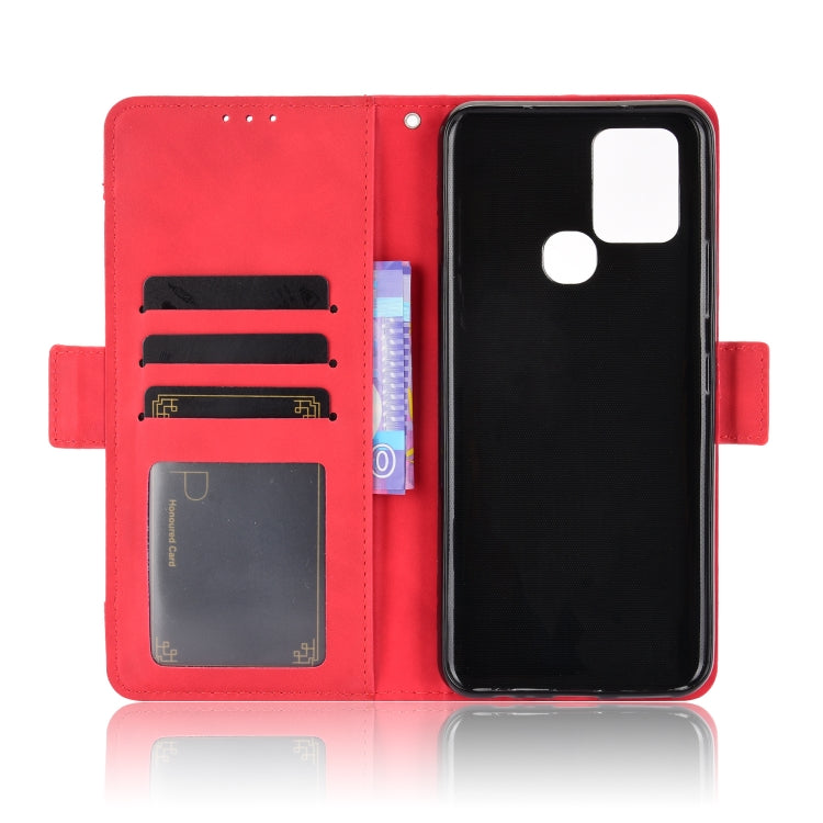 For Infinix Hot 10 / X682 Wallet Style Skin Feel Calf Pattern Leather Case with Separate Card Slots