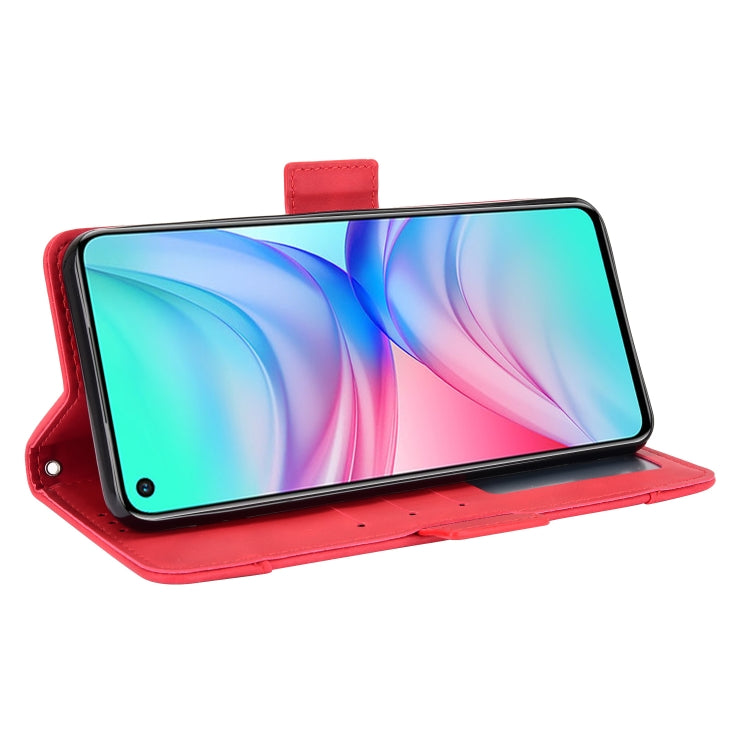 For Infinix Hot 10 / X682 Wallet Style Skin Feel Calf Pattern Leather Case with Separate Card Slots