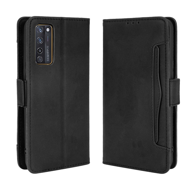 For ZTE Axon 20 5G / Axon 20 4G Wallet Style Skin Feel Calf Pattern Leather Case with Separate Card Slots